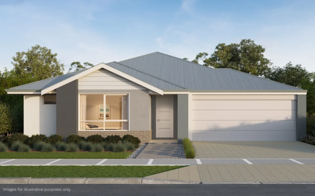 La Vida Homes Elevation Western Rambler Twist